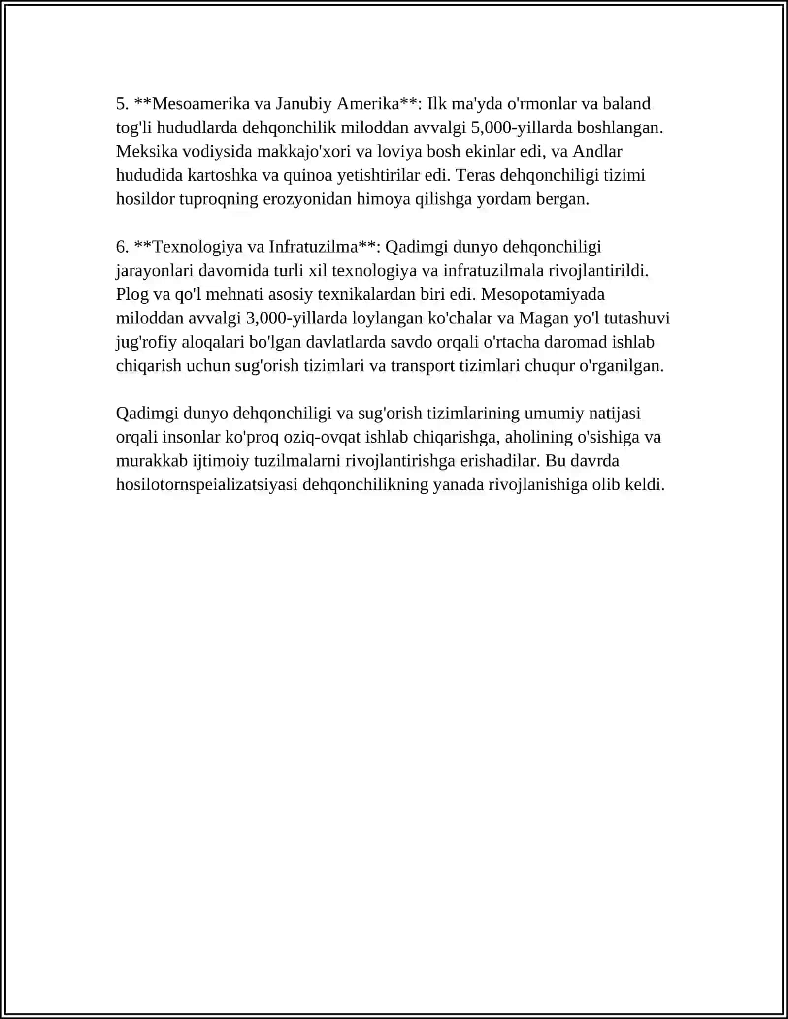 JAHON XÕJALIGINING SHAKLLANISHI VA RIVOJLANISHI 4