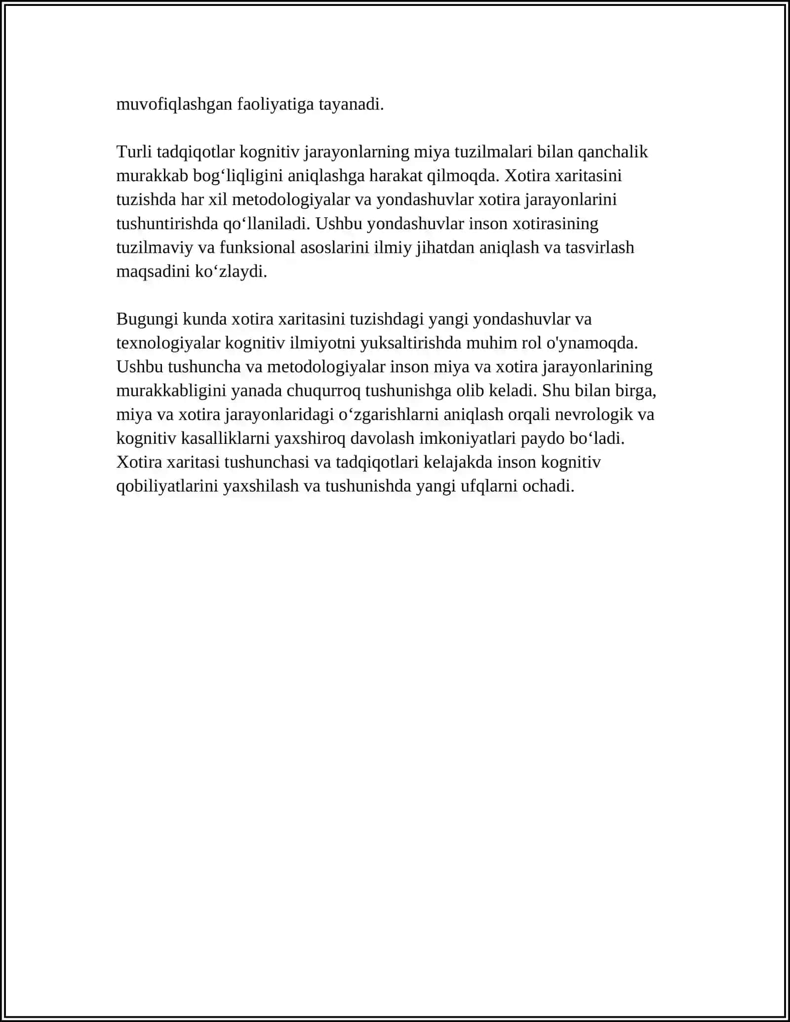 GRAFIK ORGANEYZERLAR: XOTIRA XARITASI. FILM MAZMUNI BO'YICHA XOTIRA XARITASI YARATISH 4