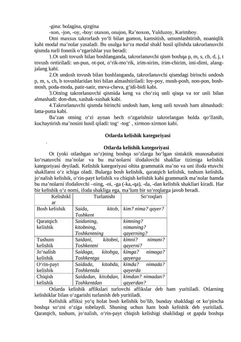 Otlarda son kategoriyasi 4
