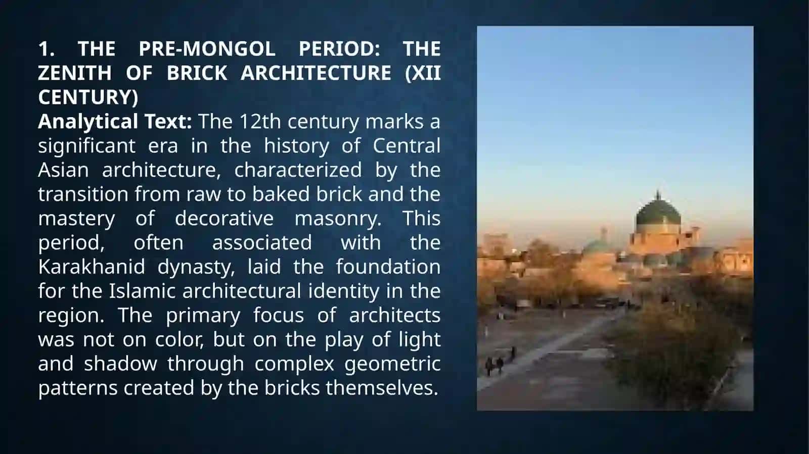 Architectural Masterpieces of Uzbekistan (XII–XVI Centuries) 4