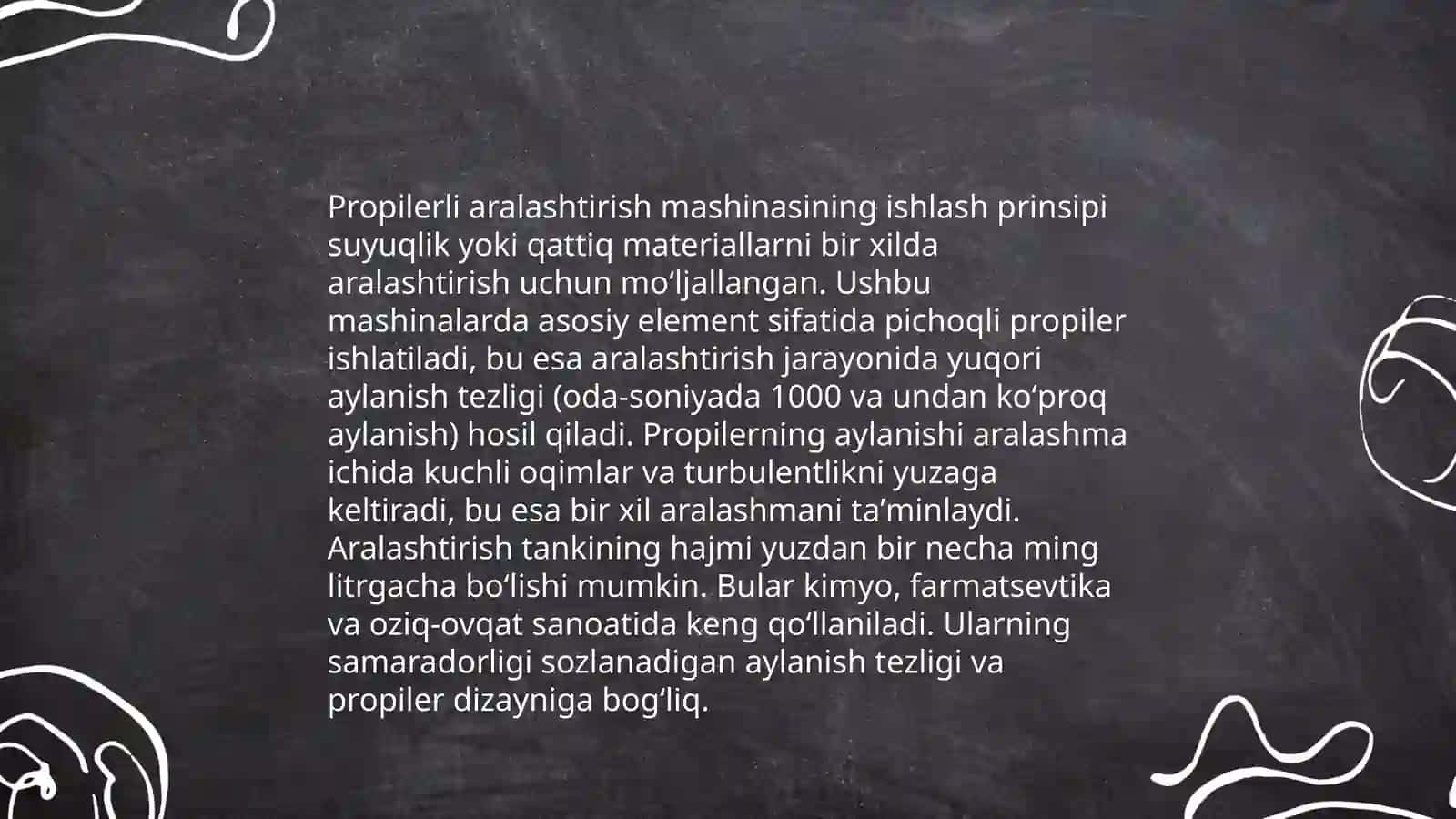 Propilerli aralashtirish mashinasi 4
