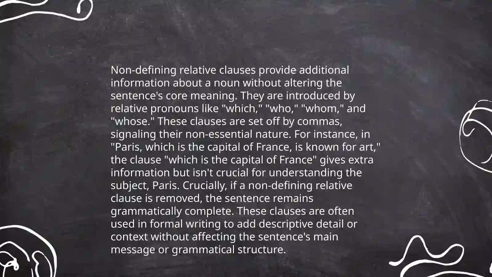Defining Relative Clauses 4
