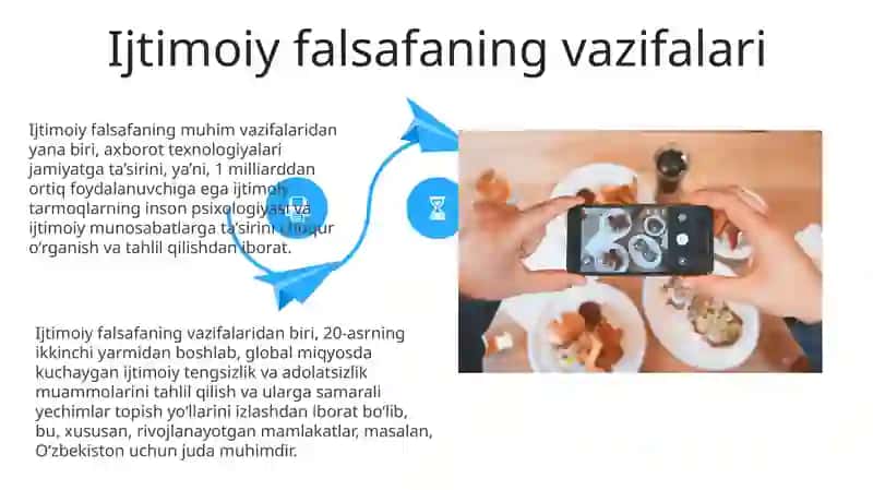 Ijtimoiy falsafaning predmeti, maqsad va vazifalari, jamiyatdagi o'rni hamda asosiy funksiyalari 4