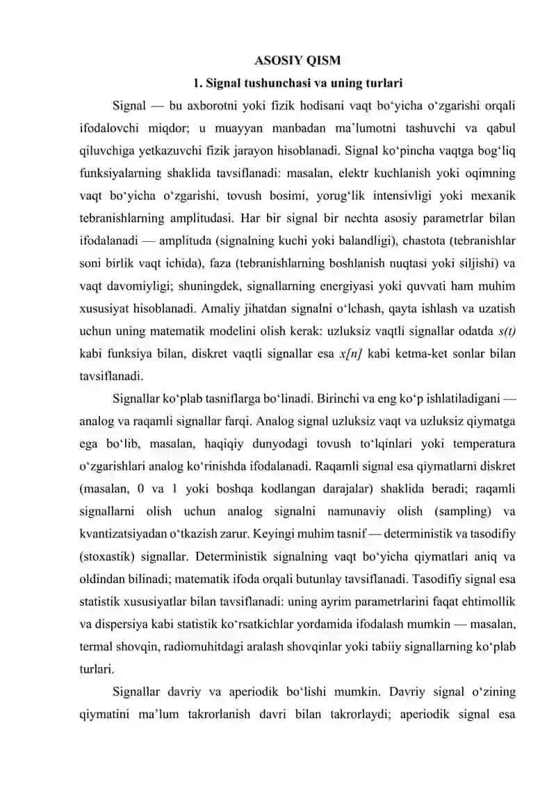 Signal spektri va uning fizik mazmuni 4