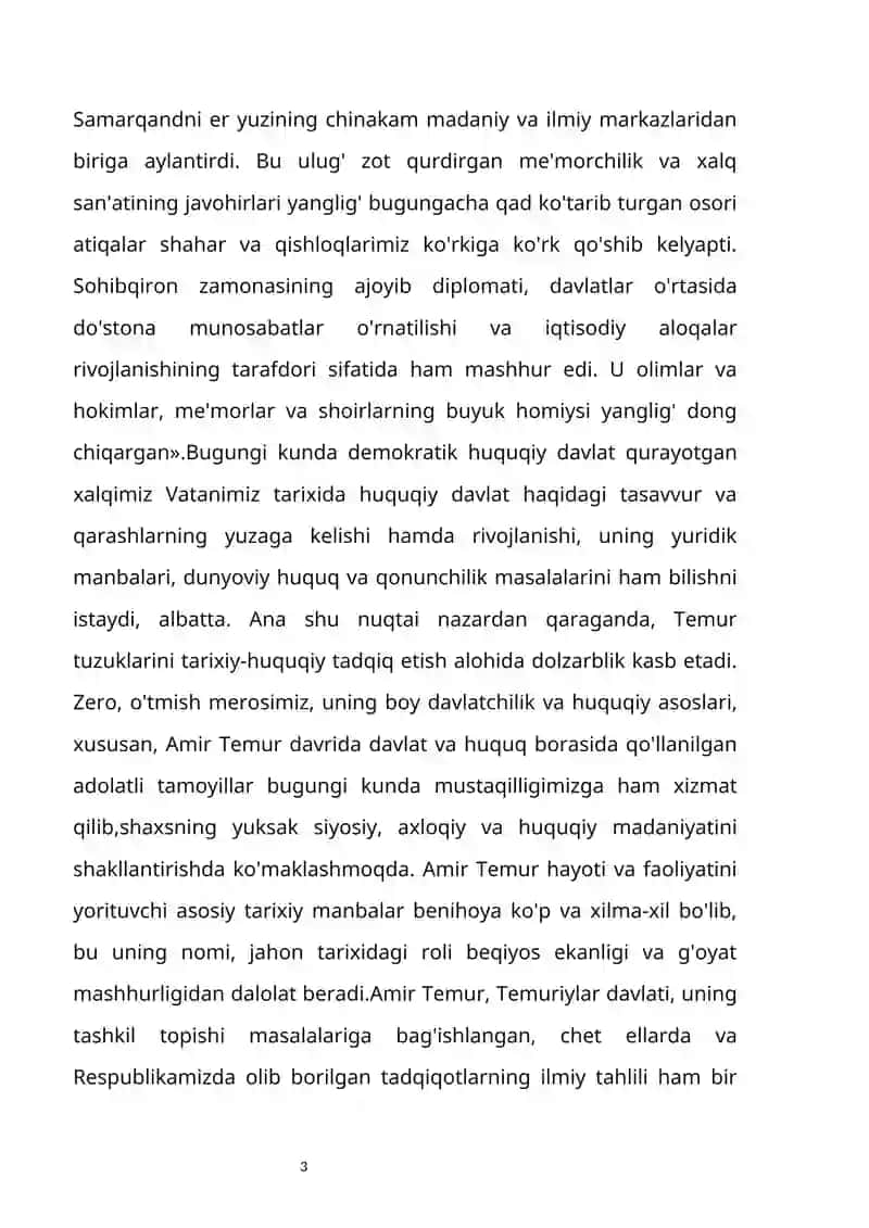 TEMURIYLAR  DAVRI ISLOHATLARI 4