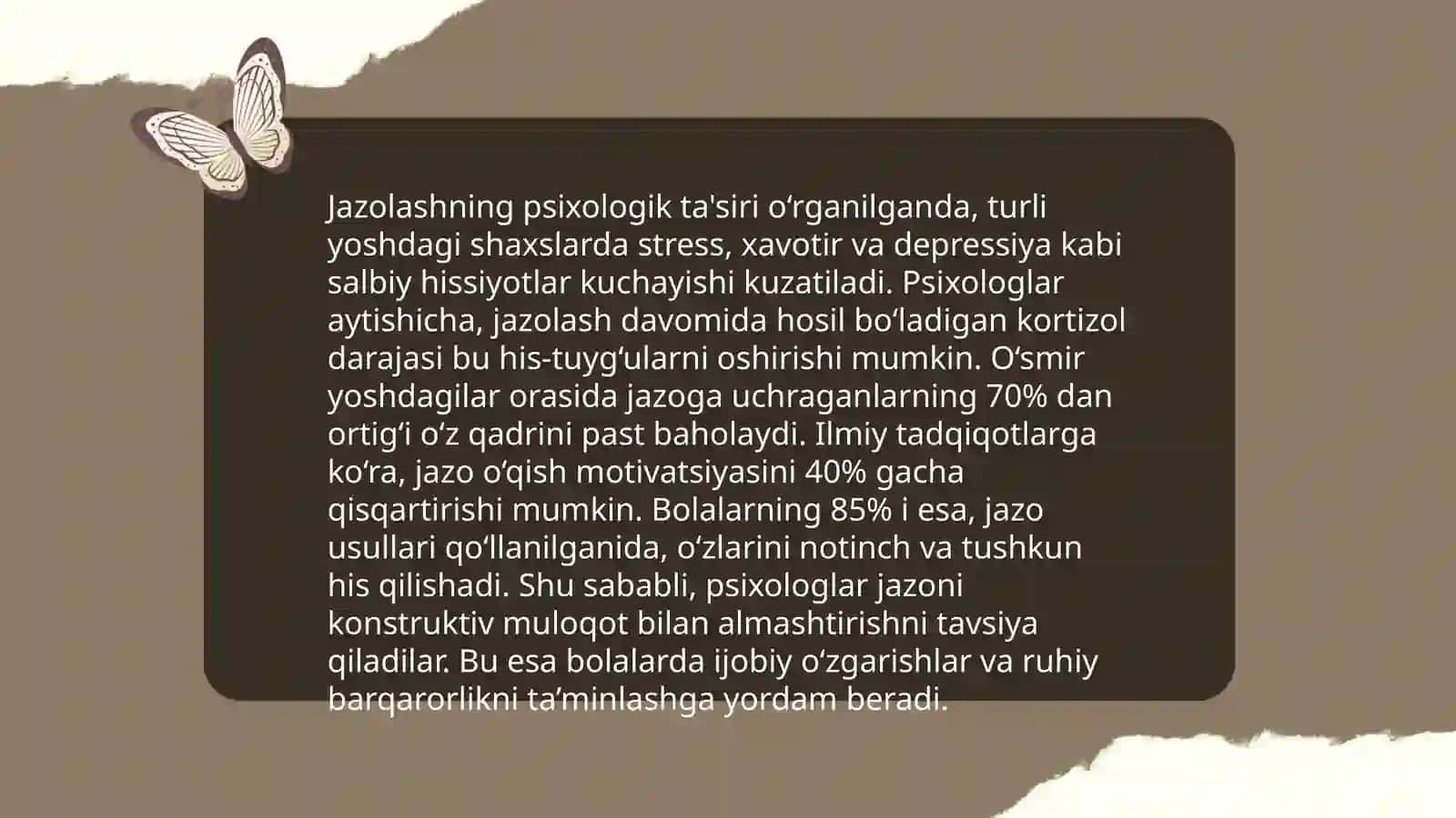 Tarbiyada ragʻbatlantirish va jazolash 4