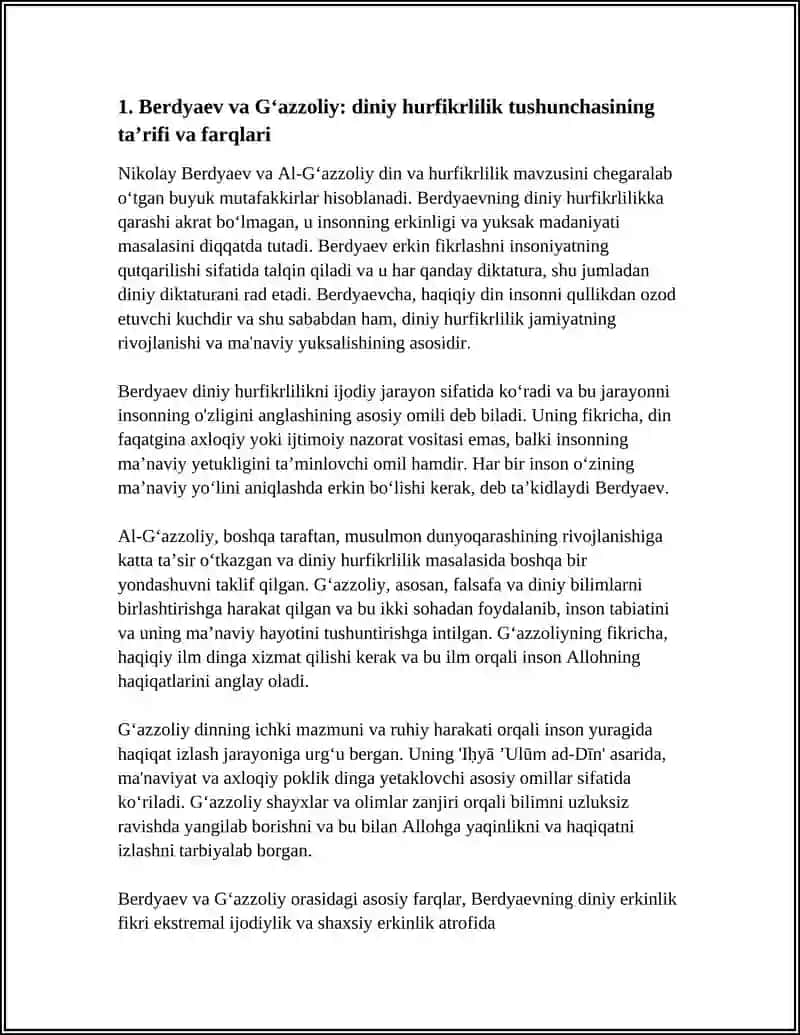 DIN VA HURFIKRLILIK” PREZENTATSIYA 4