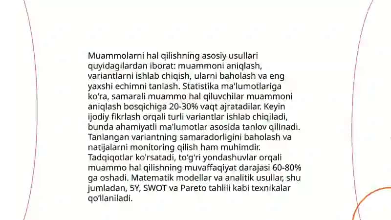 TIMMS xalqaro baholash dasturida matematikbmulohaza yuritish muammoni hal qilish orasidagi bogʻlanish sikli, TIMSS xalqaro baholash dasturi doirasida oʻquvchilarning egallashi kerak boʻlgan kompetensiyalar 4