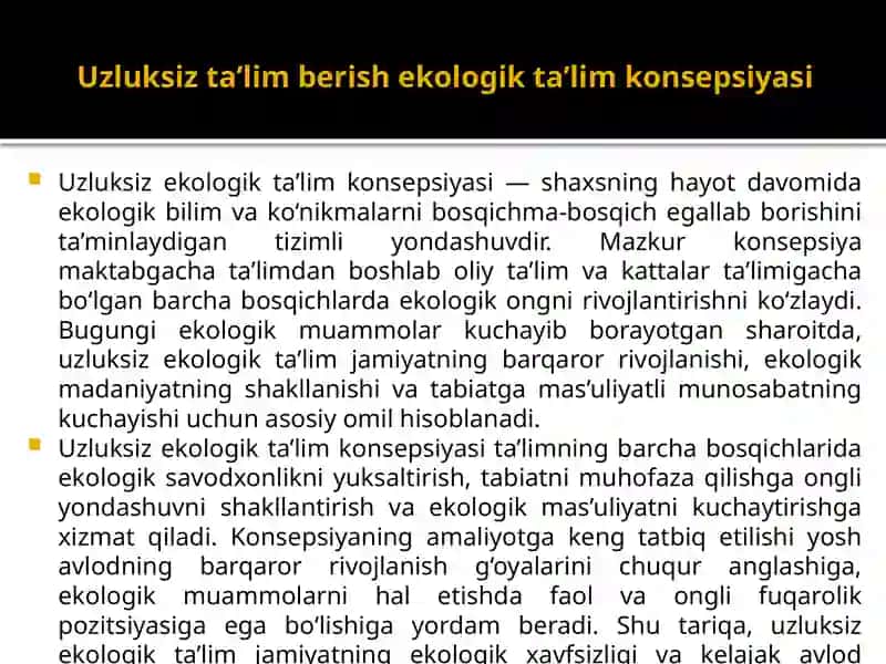 O’zbekiston respublikasi tabiatini asrashga doir qonunlarni o’rganish tahlil qilish 4