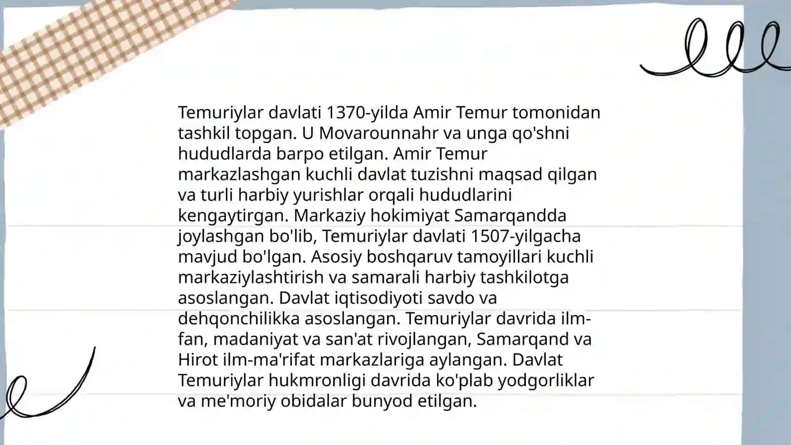 Amir Temur buyuk davlat arbobi 4