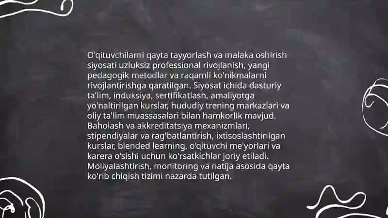 Ta’lim sohasidagi islohotlar 4