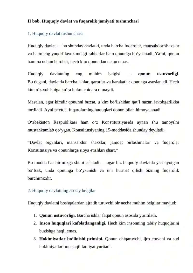 Konstitutsiya – Huquqiy davlat va baxtiyor jamiyat poydevori 4