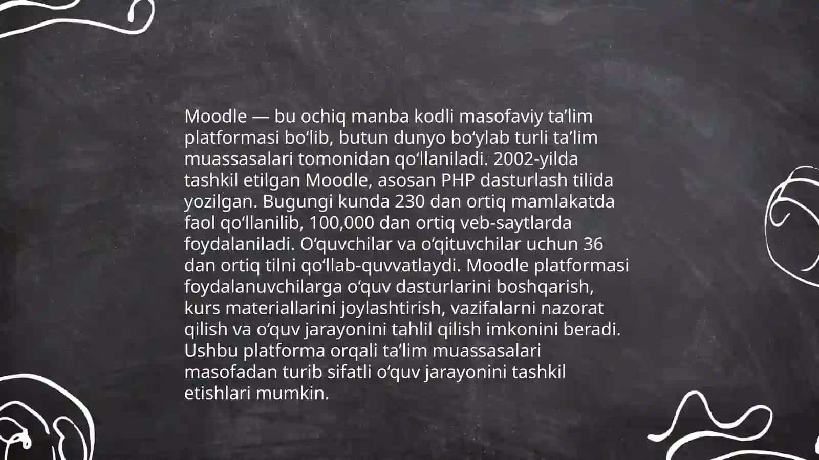 Masofaviy taʼlimni tashkil etish dasturlari va platformalari 4