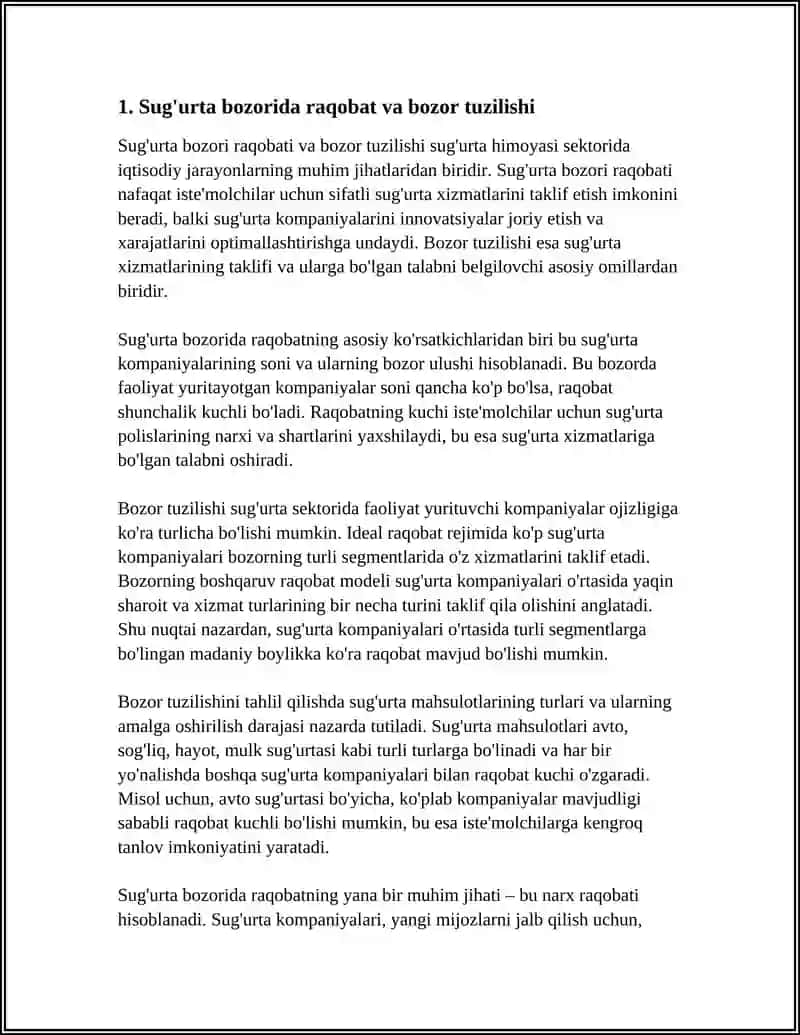 SUG'URTA HIMOYASI SOHASIDA QANDAY IQTISODIY HODISALAR FAOLIYAT YURITADI 4
