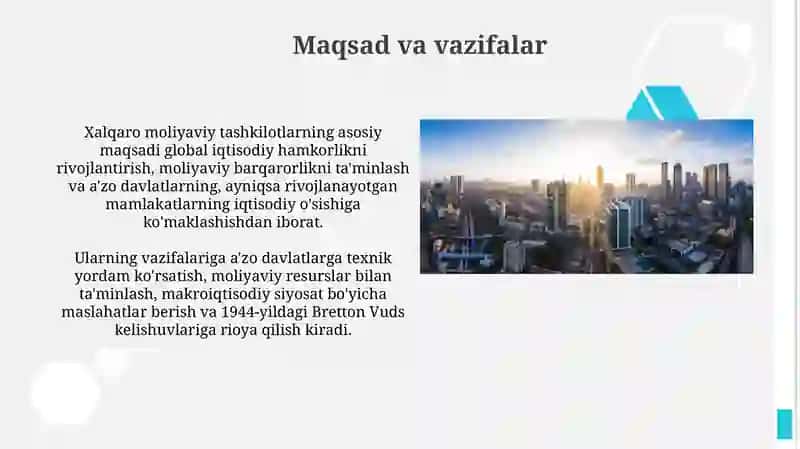 Xalqaro moliya tashkiloti 4