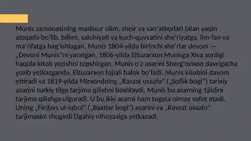 Shermuhammad Munis Xorazmiy 4