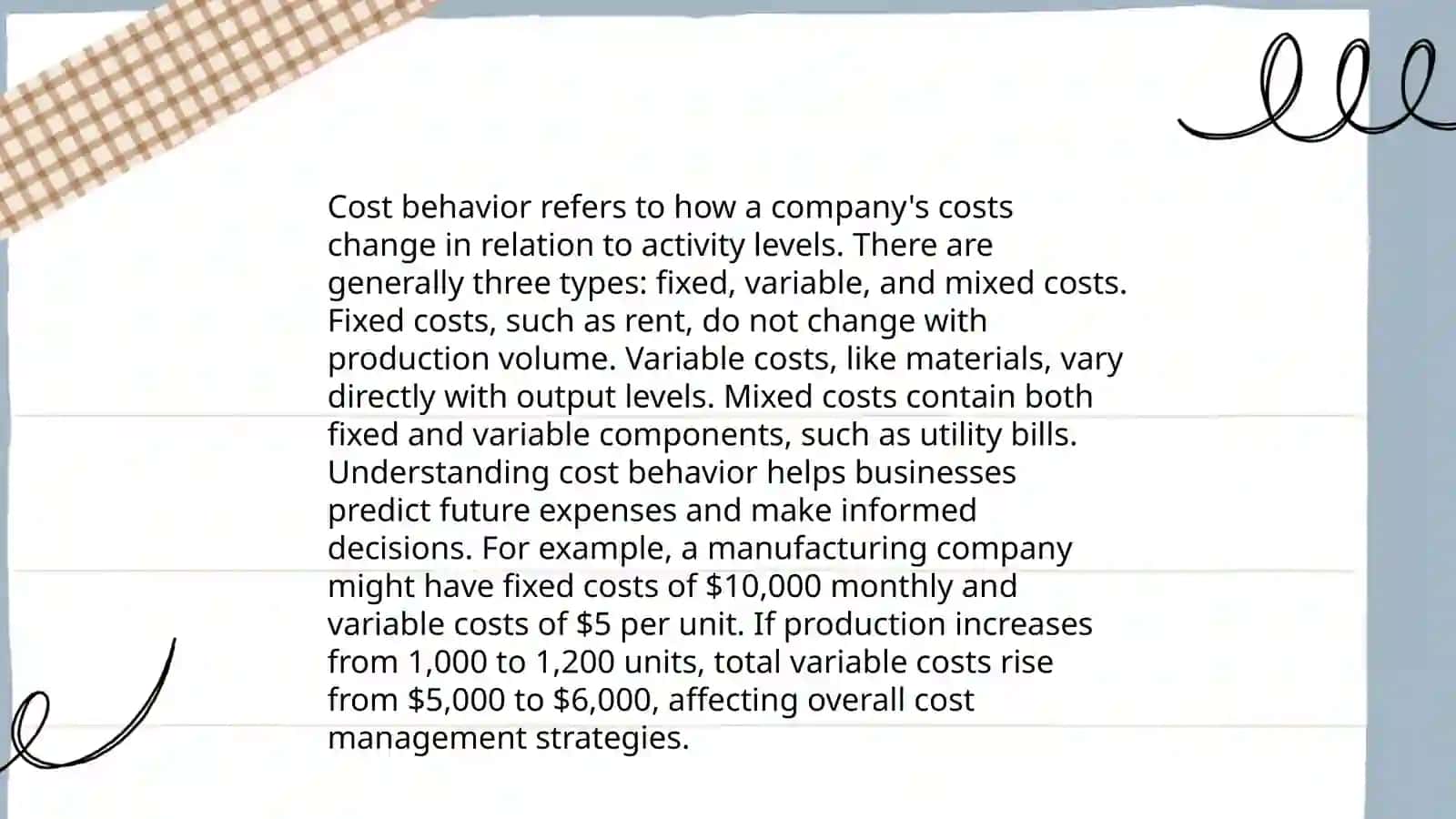 Costing 4