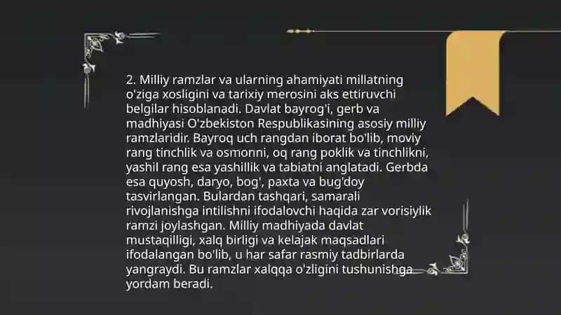 Mustaqil Òzbekiston tashkil topishining tarixiy ahamyati 4