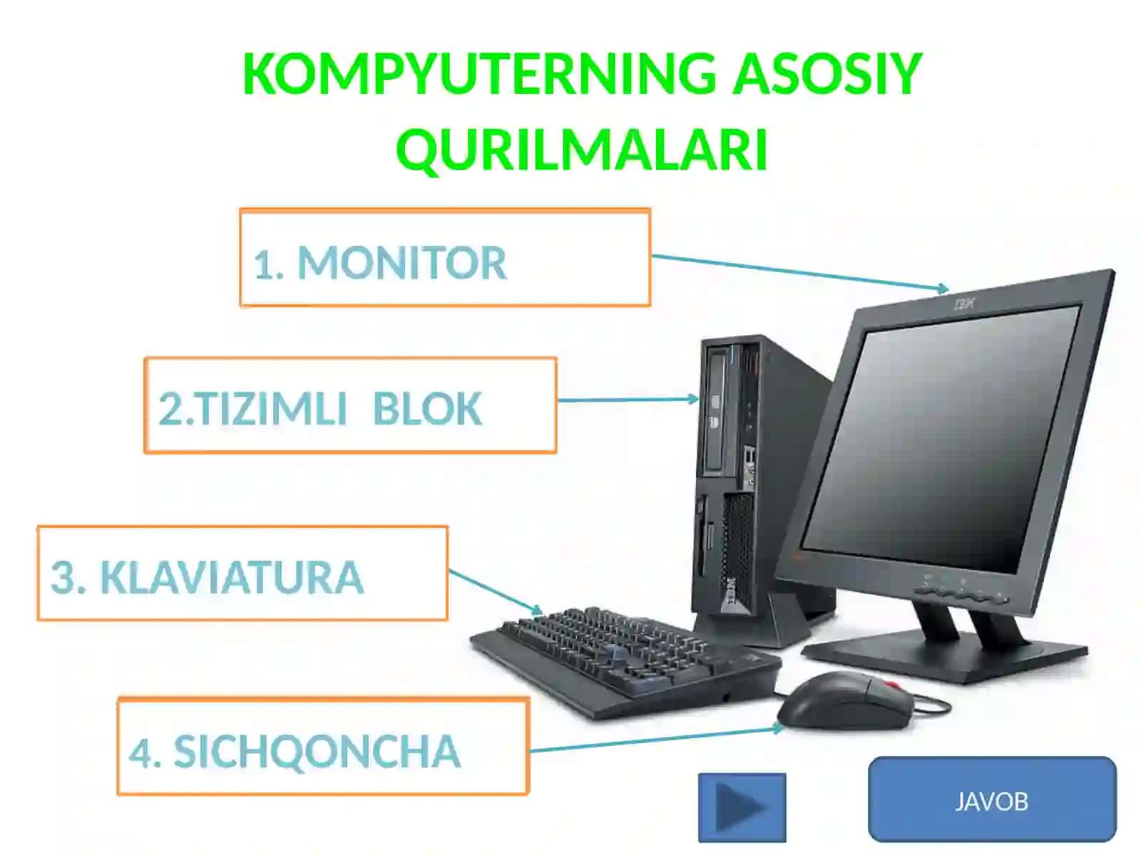 5-sinf Informatika fanidan Xazina izlab mavzusida ochiq dars taqdimoti 4