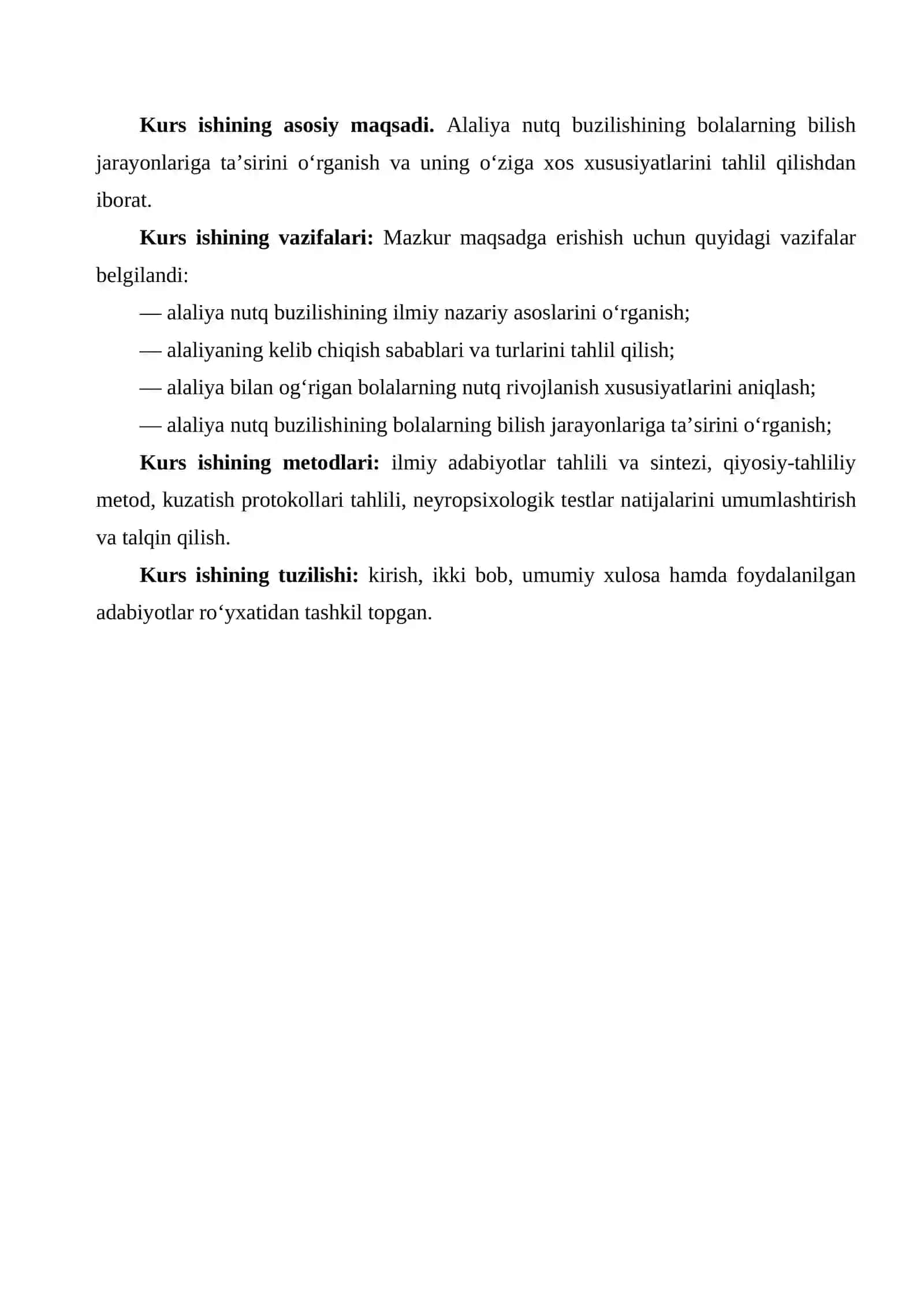 Alaliya nutq buzilishining bilish jarayonlariga ta'siri 4