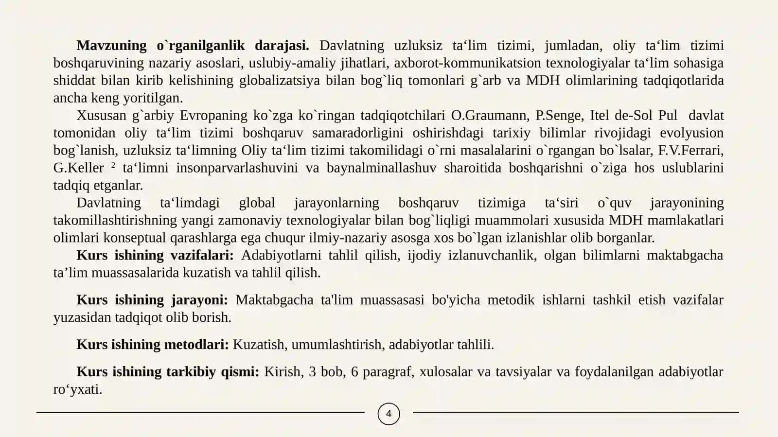 Mustaqillikyillaridamaktabgachata'limtiziminirivojlantirishtamoyillari 4