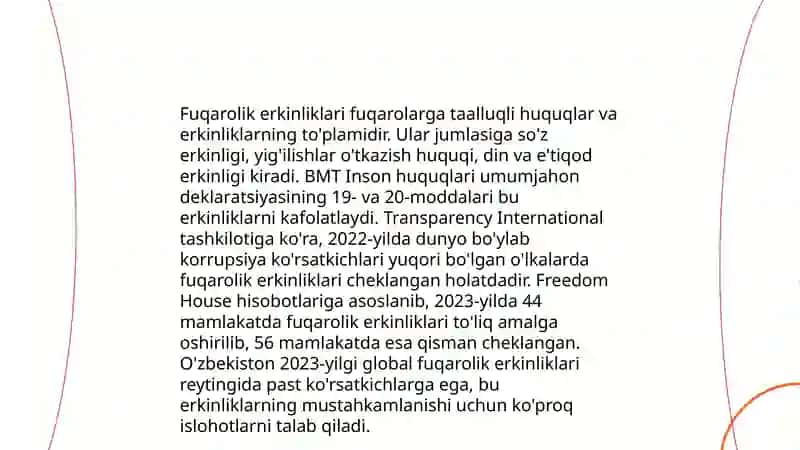 Shaxs va erkinlik 4