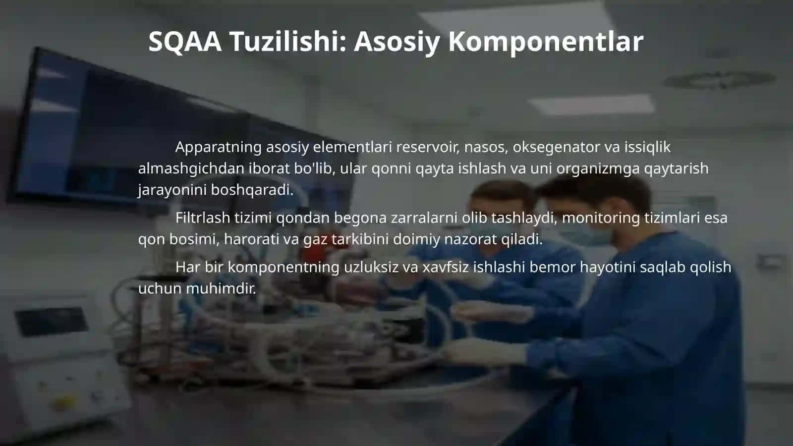 Sun'iy qon aylanish apparati 4