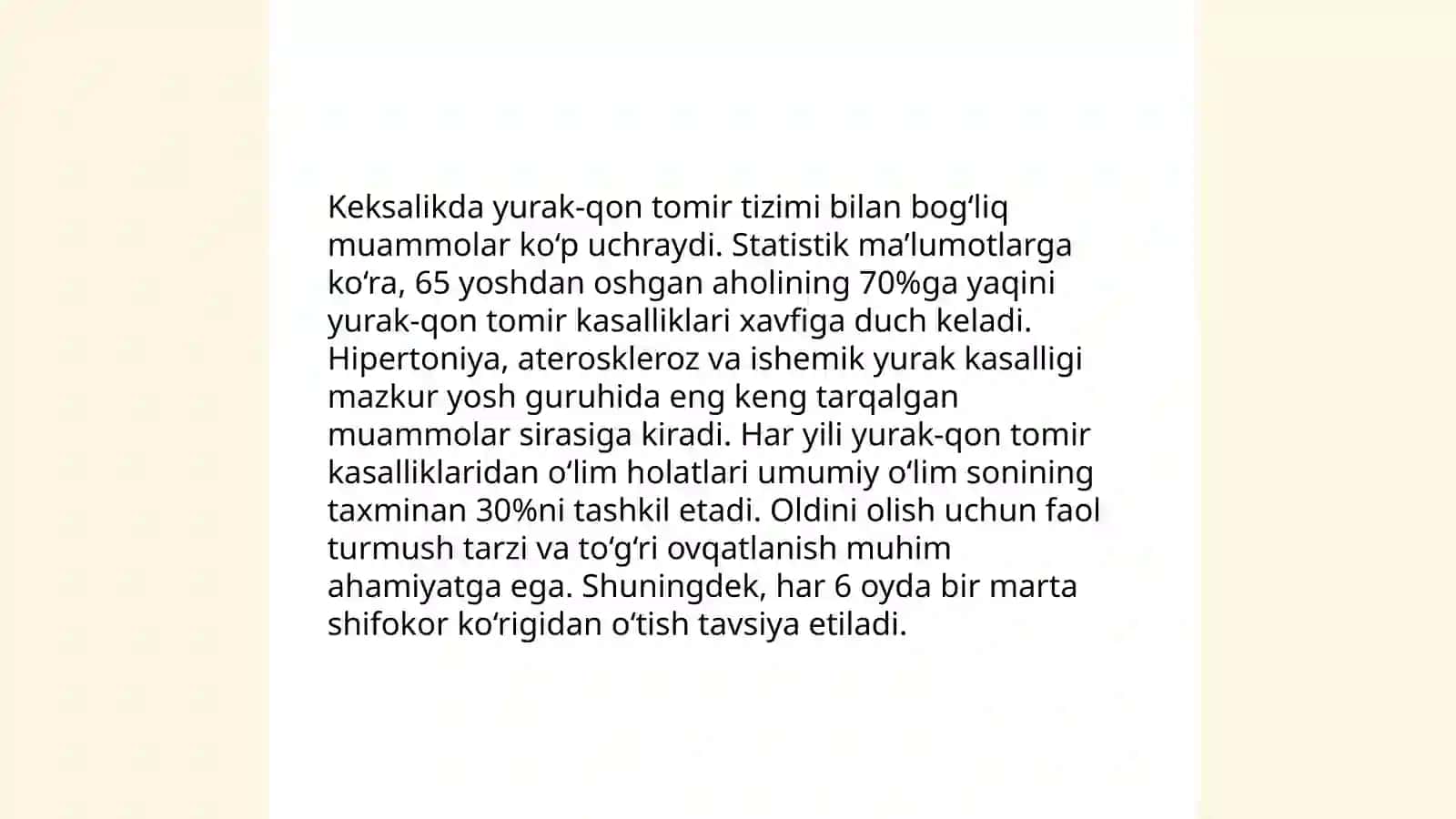 Keksa organizimning fizologik xususiyatlari 4