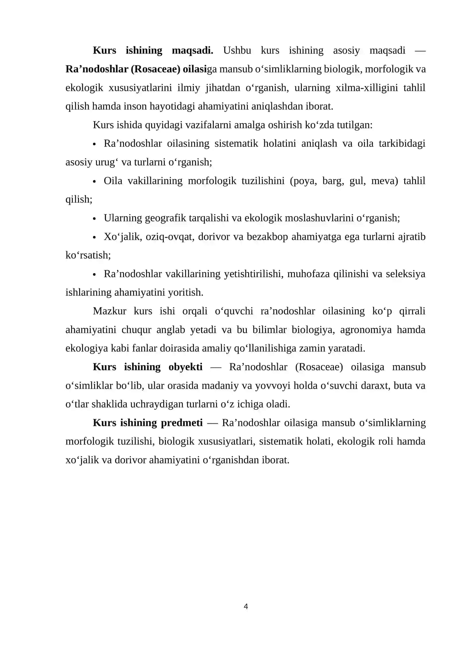 RA’NODOSHLAR OILASINING UMUMIY TAVSIFI VA AHAMIYATI 4