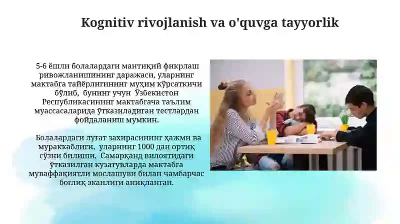 Bolalarning Maktabga Psixologik Tayyorgarligi 4