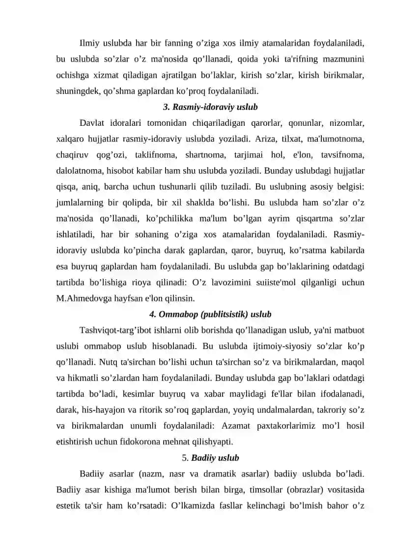 ADABIY NUTQ VA UNING USLUBLARI 4
