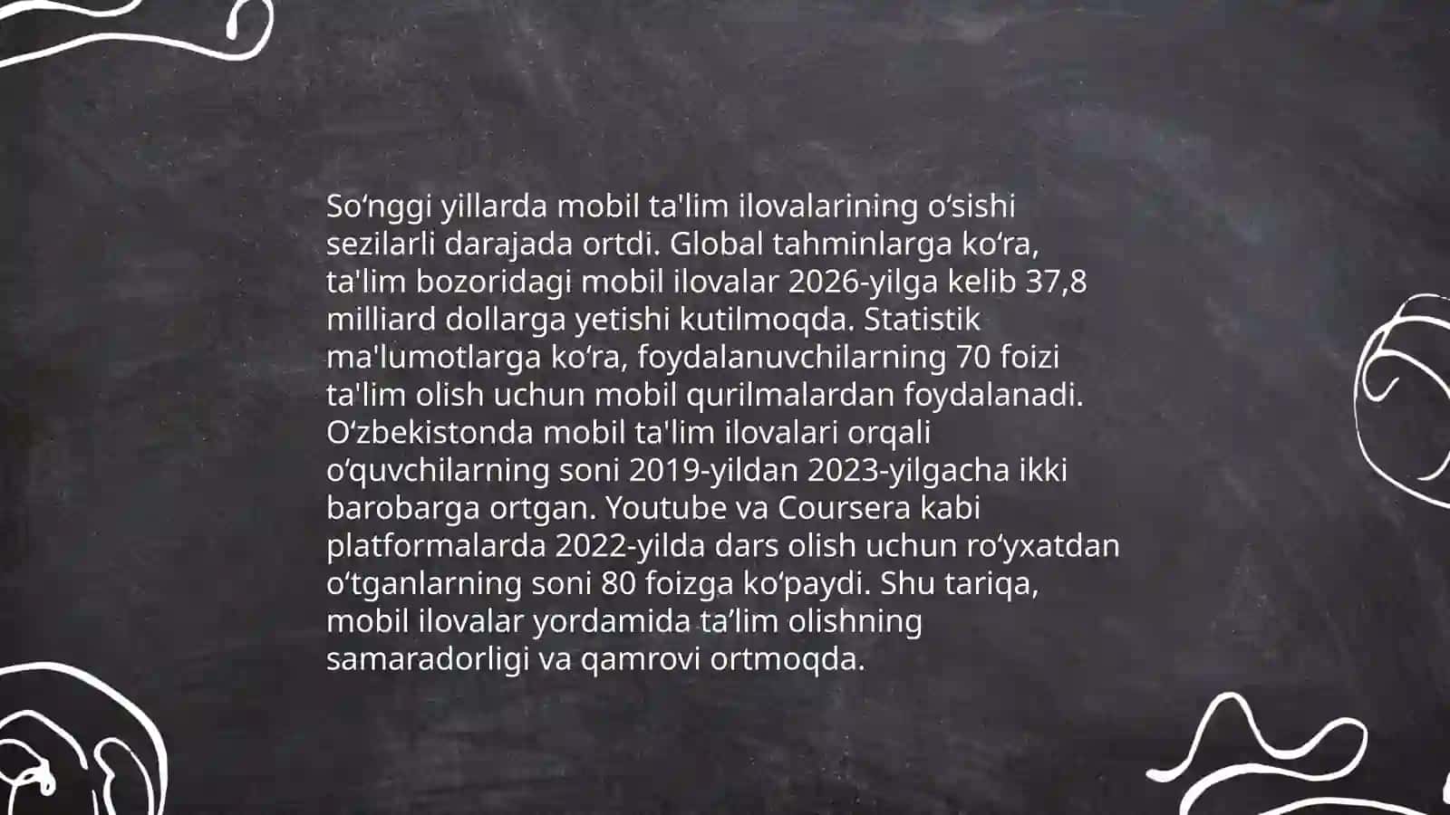 Elektron ta'lim rivojining yetakchi tendensiyalari 4