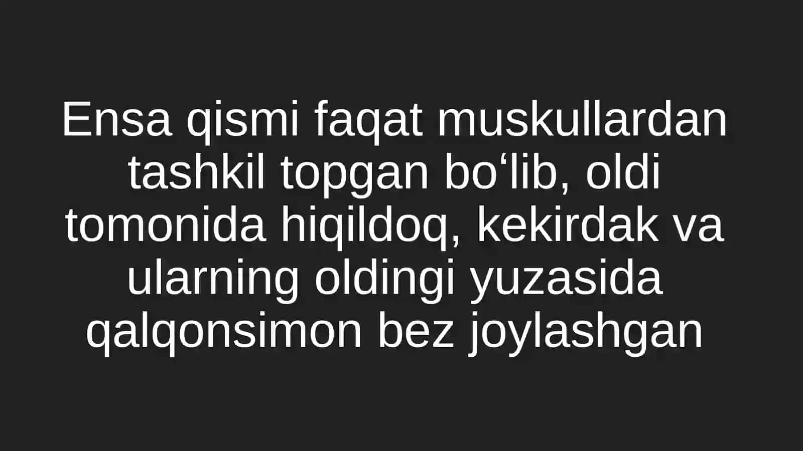Boʻyin muwakları fızıologıyası 4
