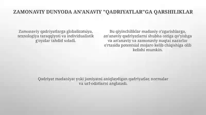 Qadriyat tushunchasi 4