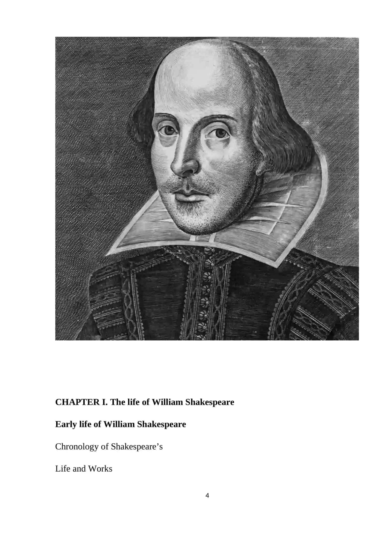 Course Work: William Shakespeare as an Outstanding Poet of English Literature 4