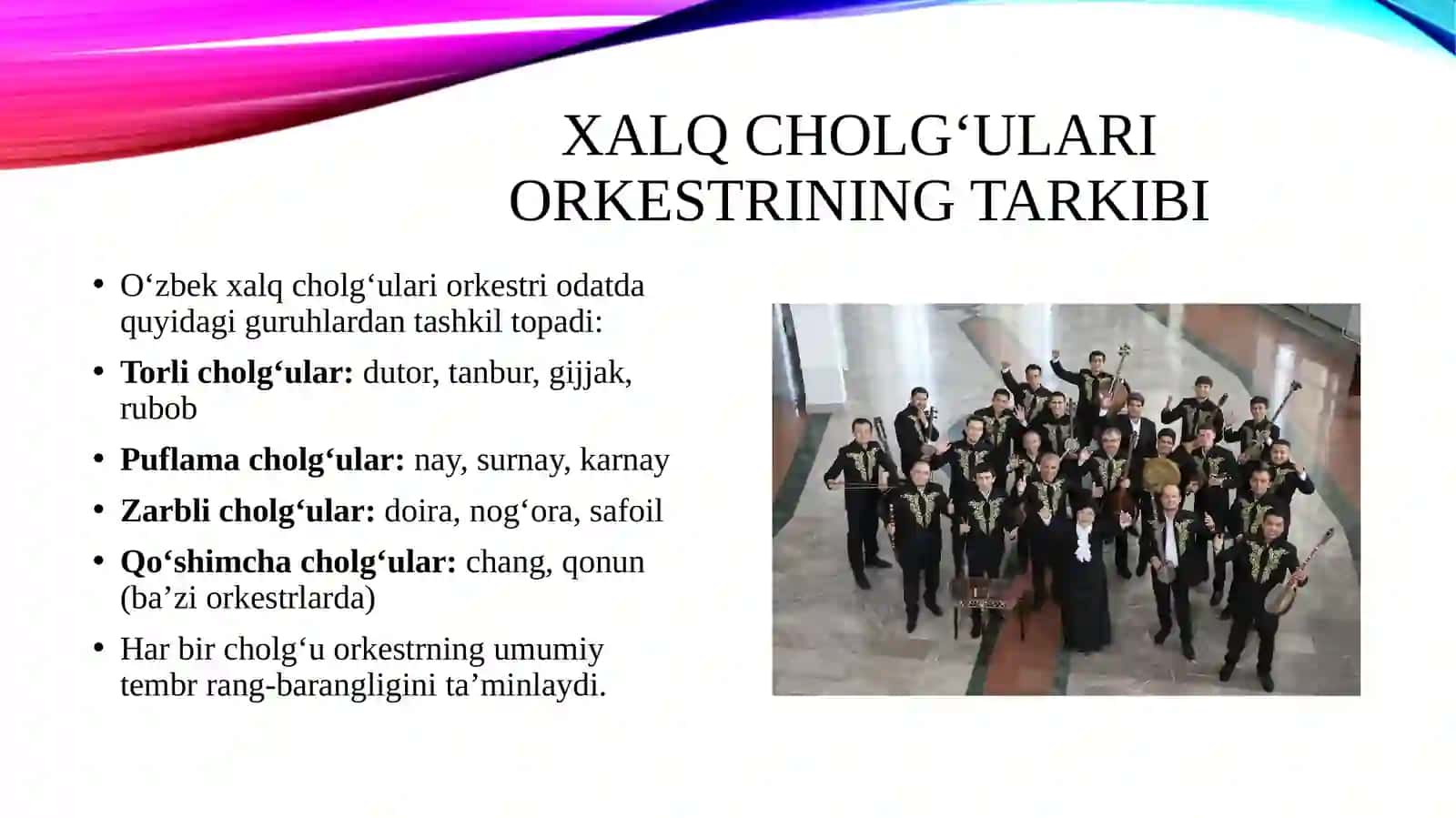 ANSAMBL VA XALQ CHOLG‘ULARI ORKESTRI USLUBIYOTI 4