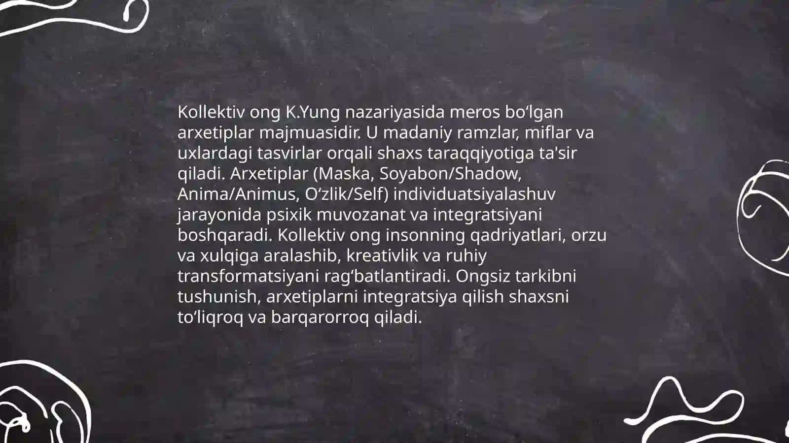K.Yung nazariyasi bo‘yicha shaxs rivojlanishi 4