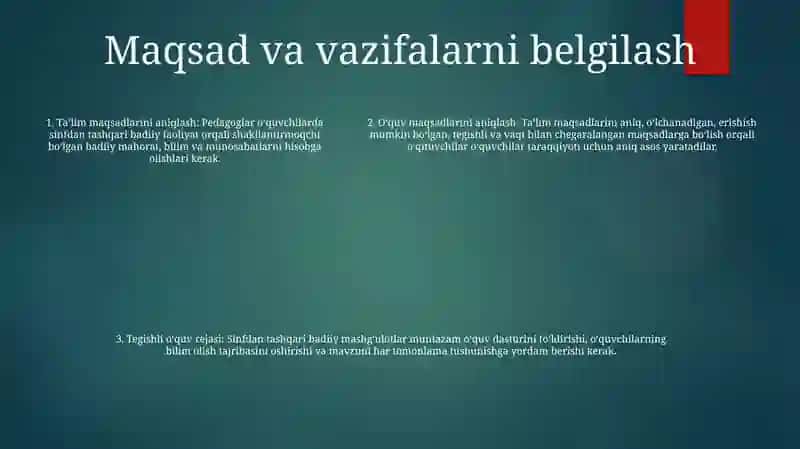 Mashĝulotdan Tashqari Vaqtlarda Tasviriy Faoliyatni Tashkil Qilish 4