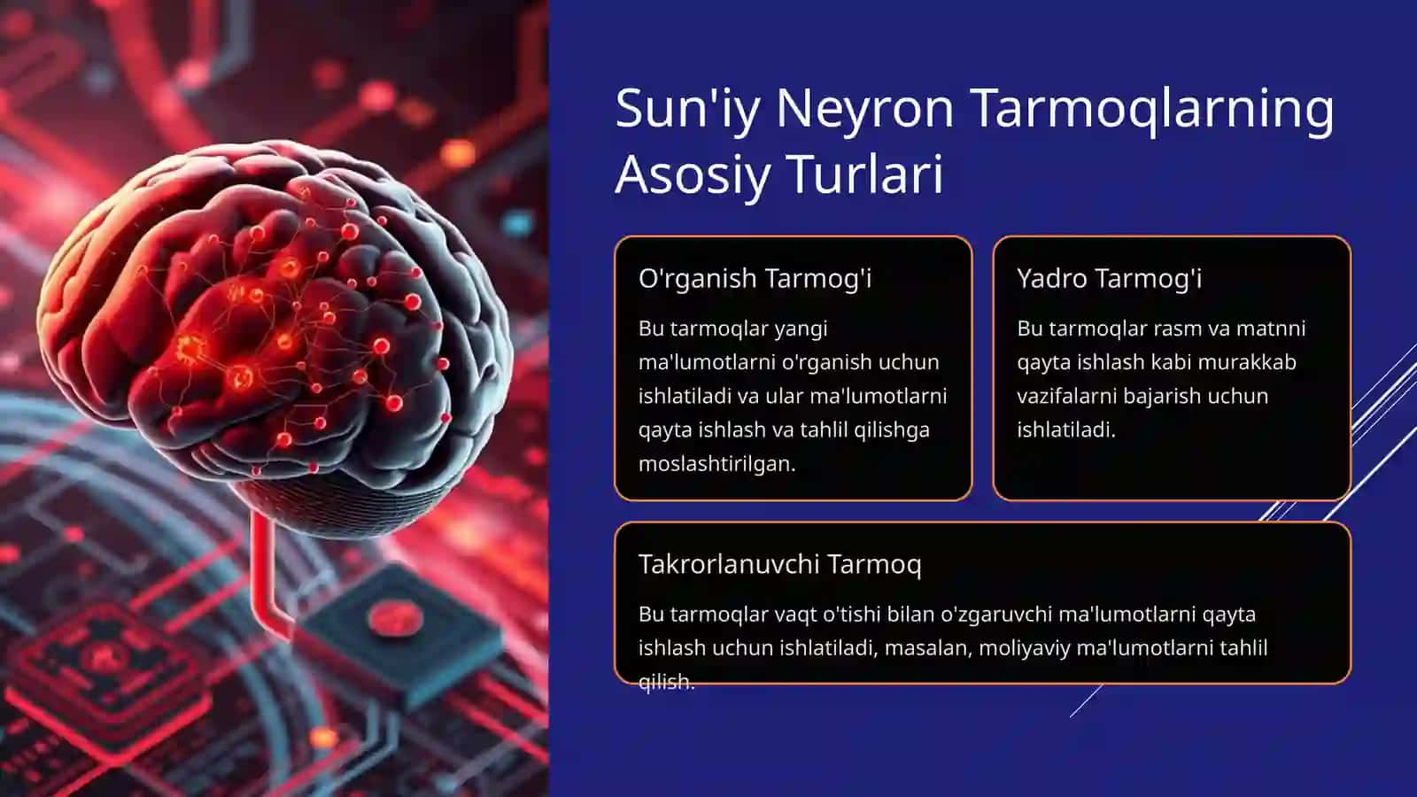 Suniy neyron tarmoqlari 4