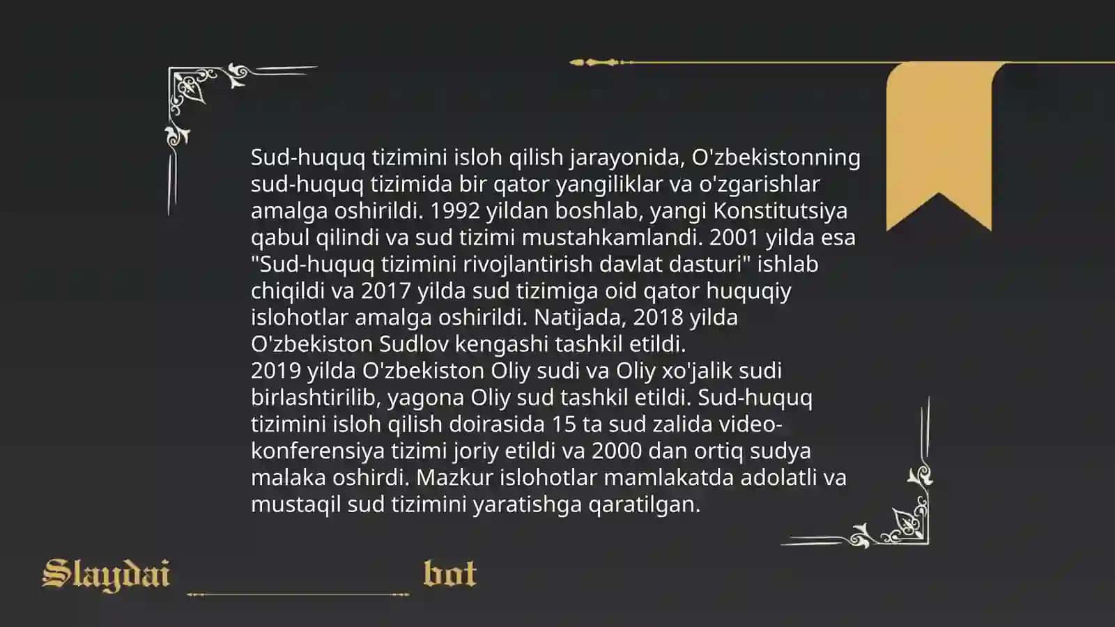 Islohotlar Rejasi 4