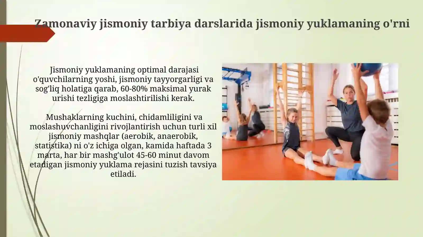 Jismoniy yuklamaning axamyati 4