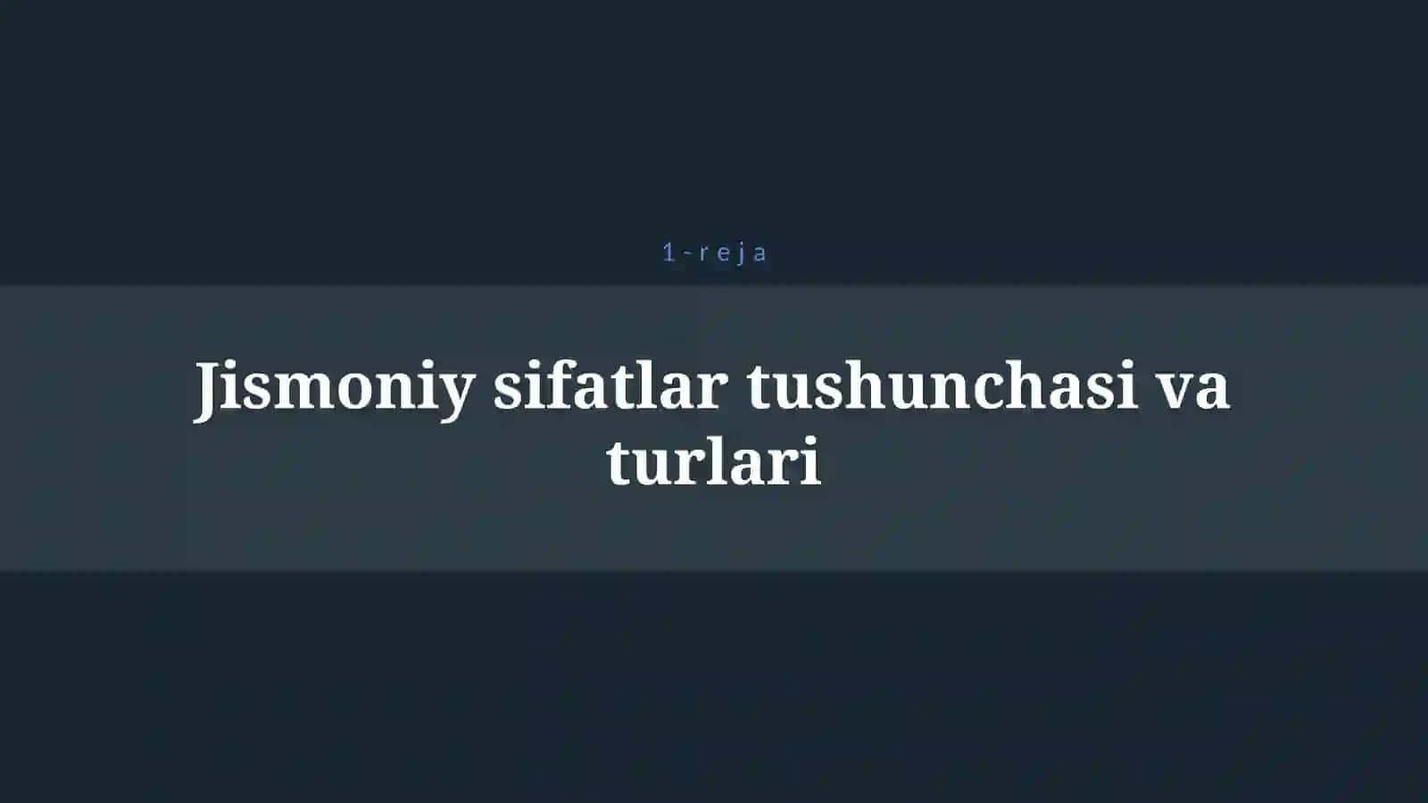 Jismoniy sifatlar (qobilyat) ni rivojlantirish umumiy tasnifi 4