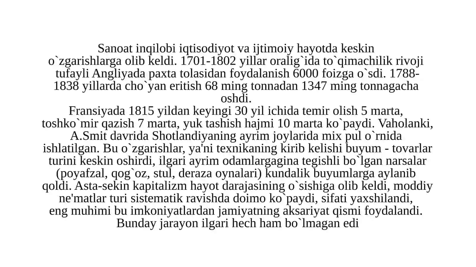 Kapitalning dastlabki jamg`arilishi 4