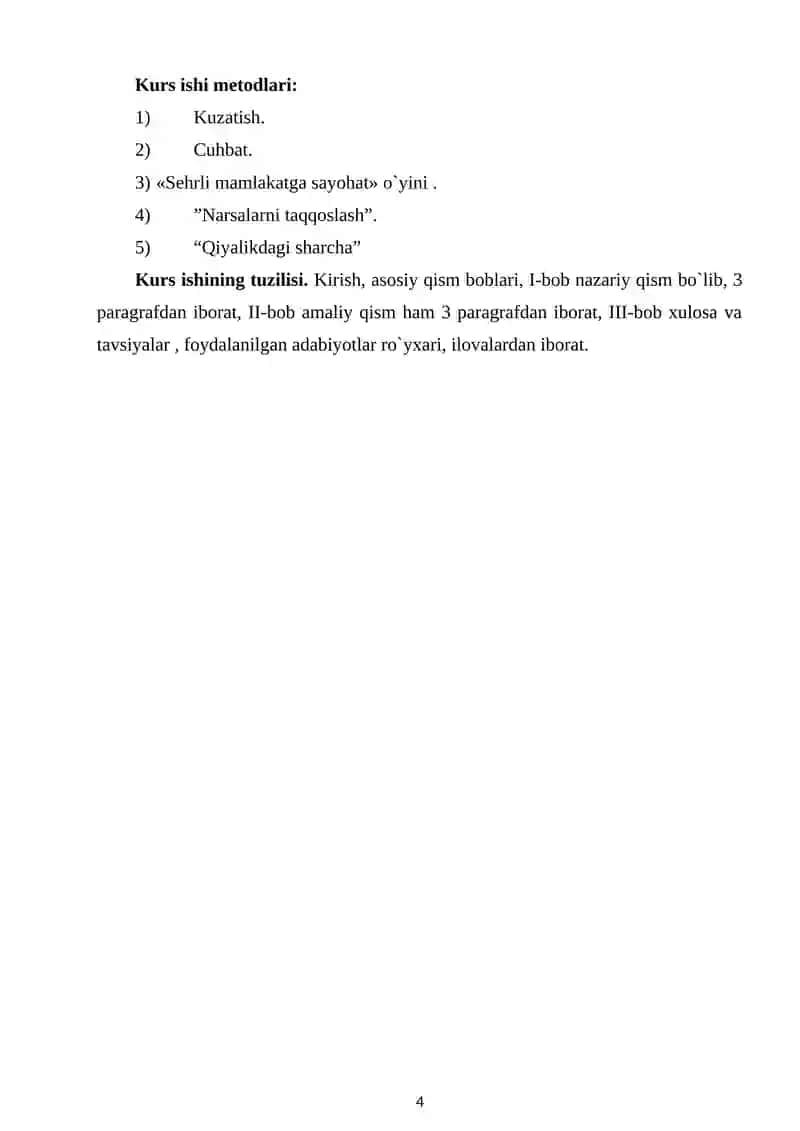 Uch yoshli bolalar uchun harakatli va so’z o’yinlarini tashkil etish 4