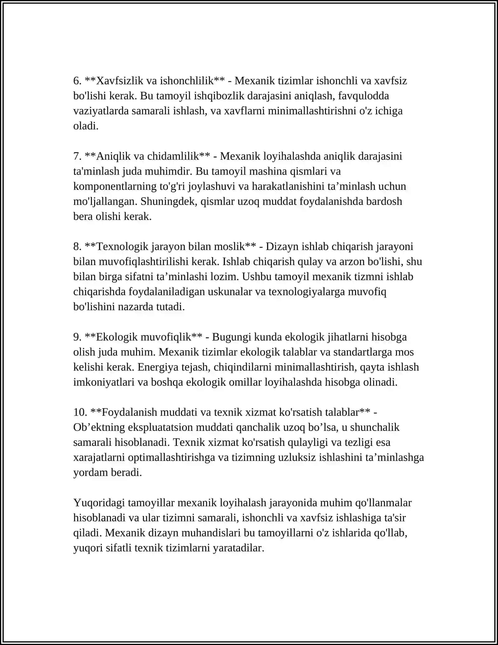 NIMA UCHUN TEXNIK MASALALARNI YECHISH OʻQUVCHILAR TEXNIK IJODNING ASOSIY XISOBLANADI 4