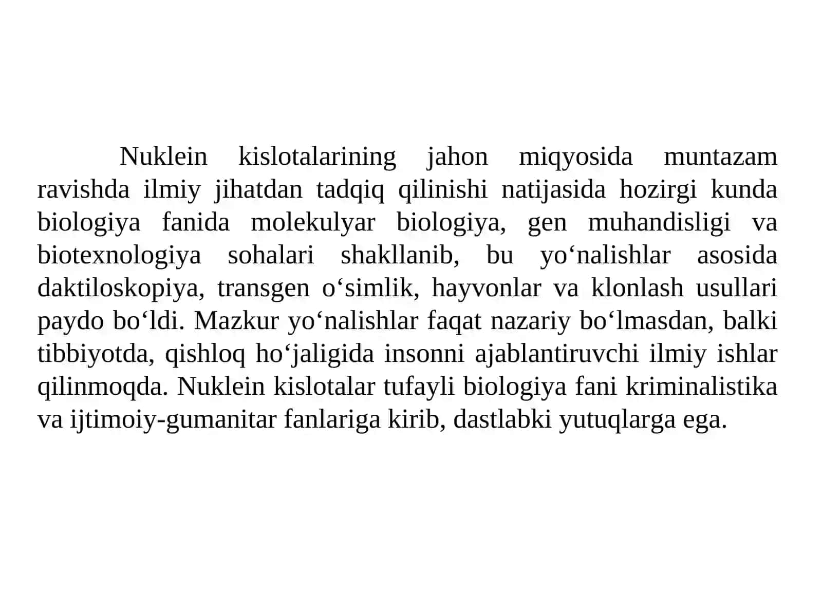 4-NUKLEIN KISLOTALAR 4