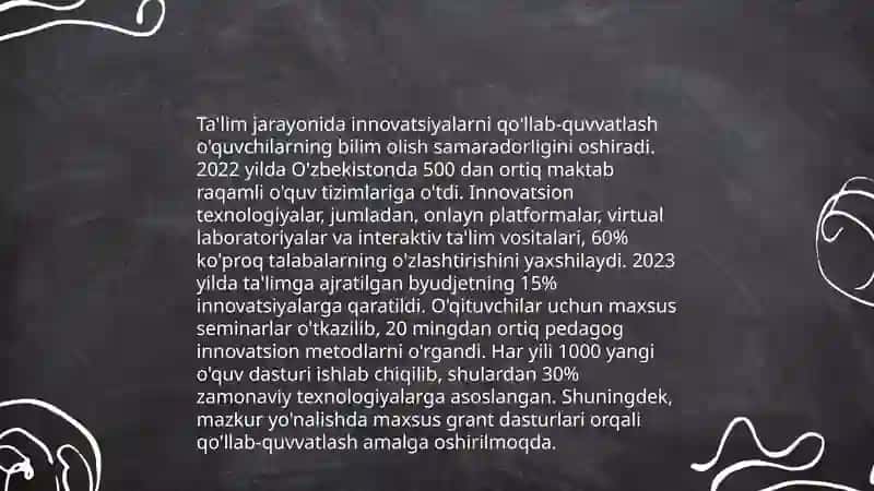 Taʼlim sohasida davlat siyosatining asosiy tamoyillari 4