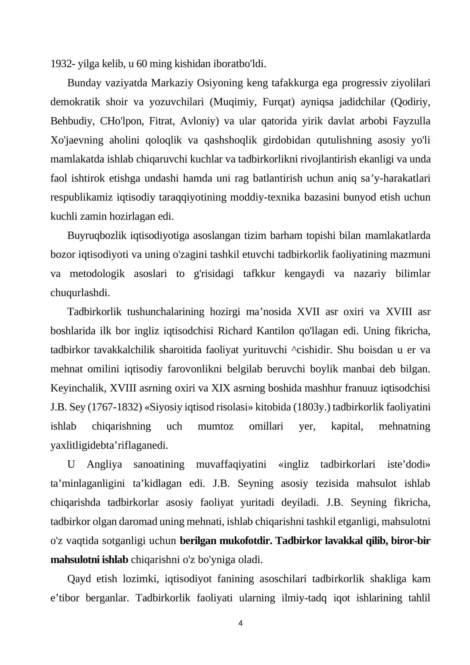 Kichik biznes va tadbirkorlik 4