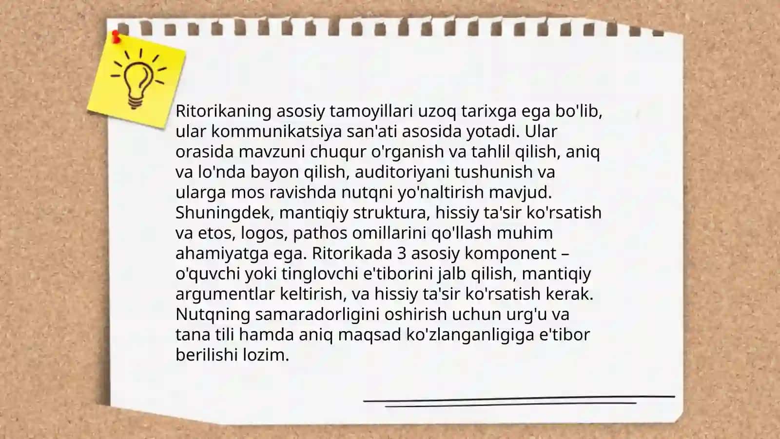 Aristotelning Ritorika So'z San'ati 4