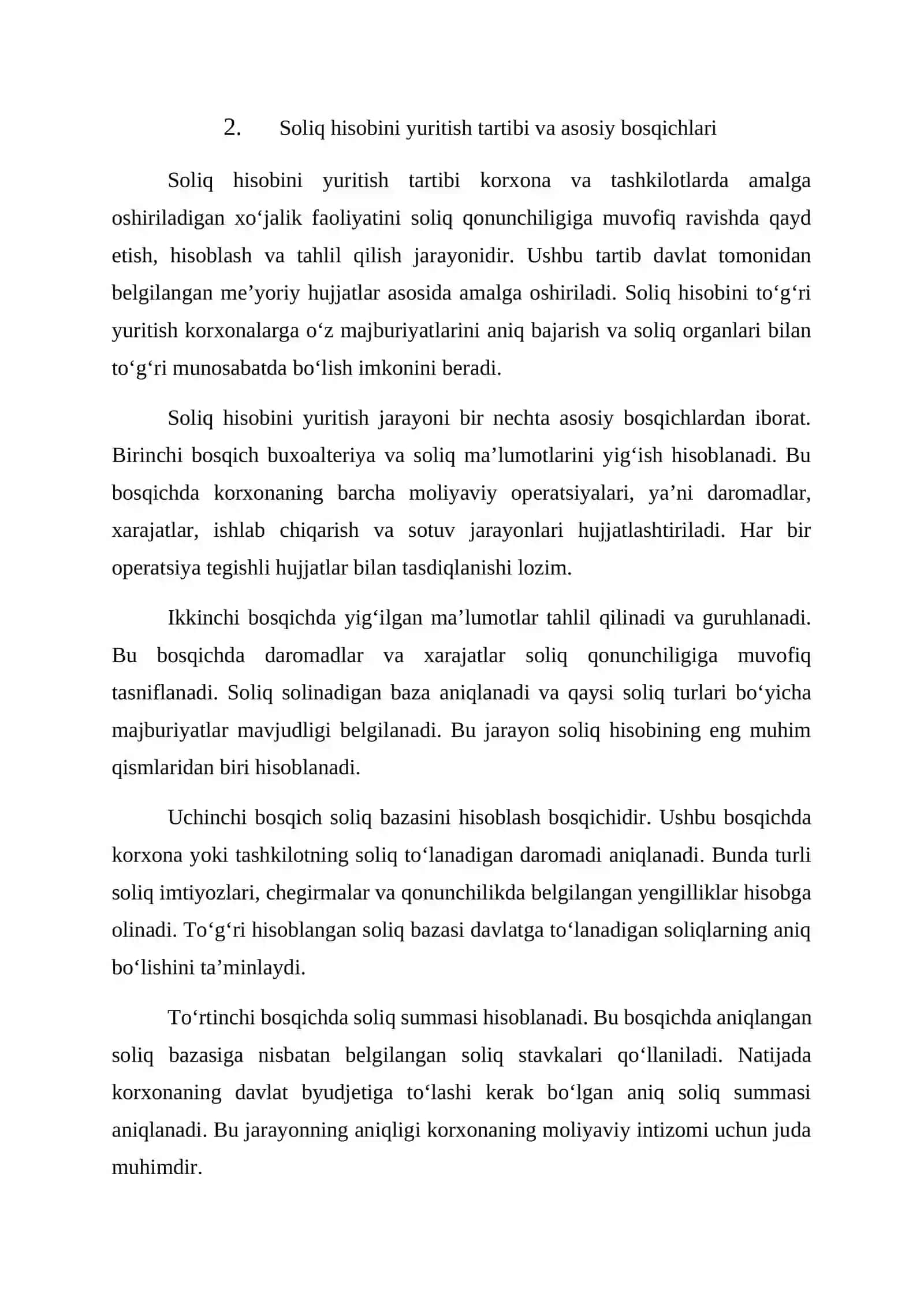 Soliq hisobi va uni yuritish tartibi 4